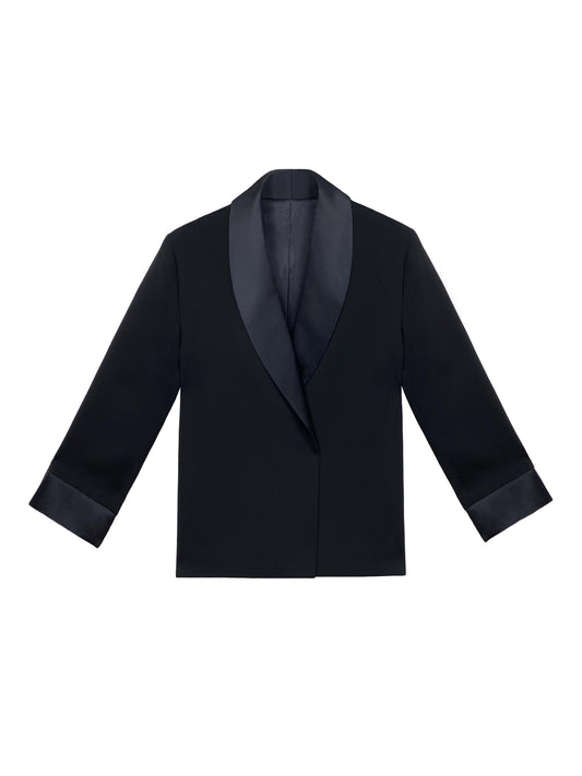 THE SUIT JACKET IN CREPE